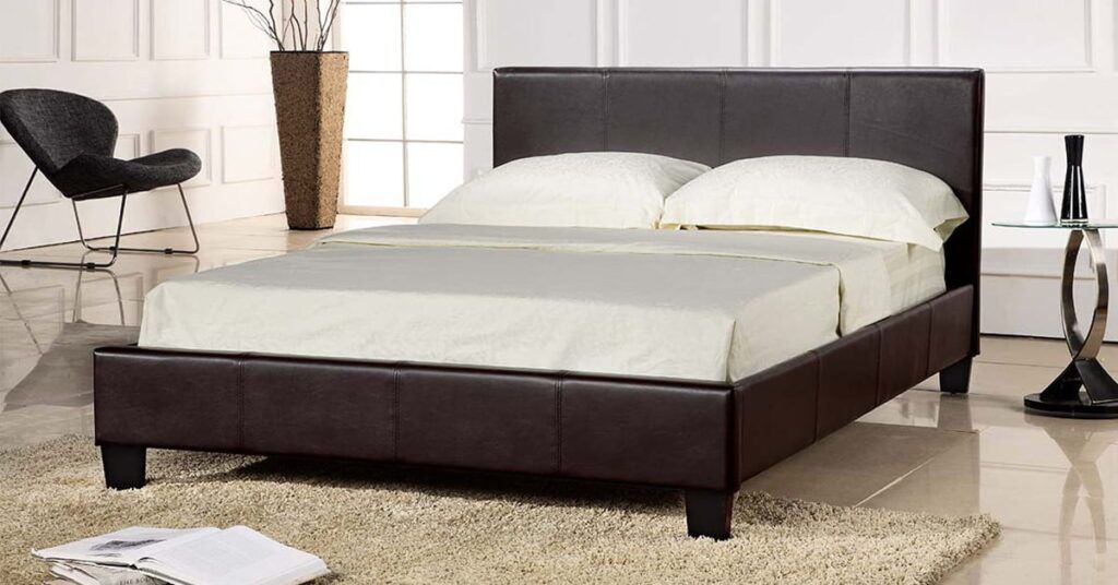 Leather Bed