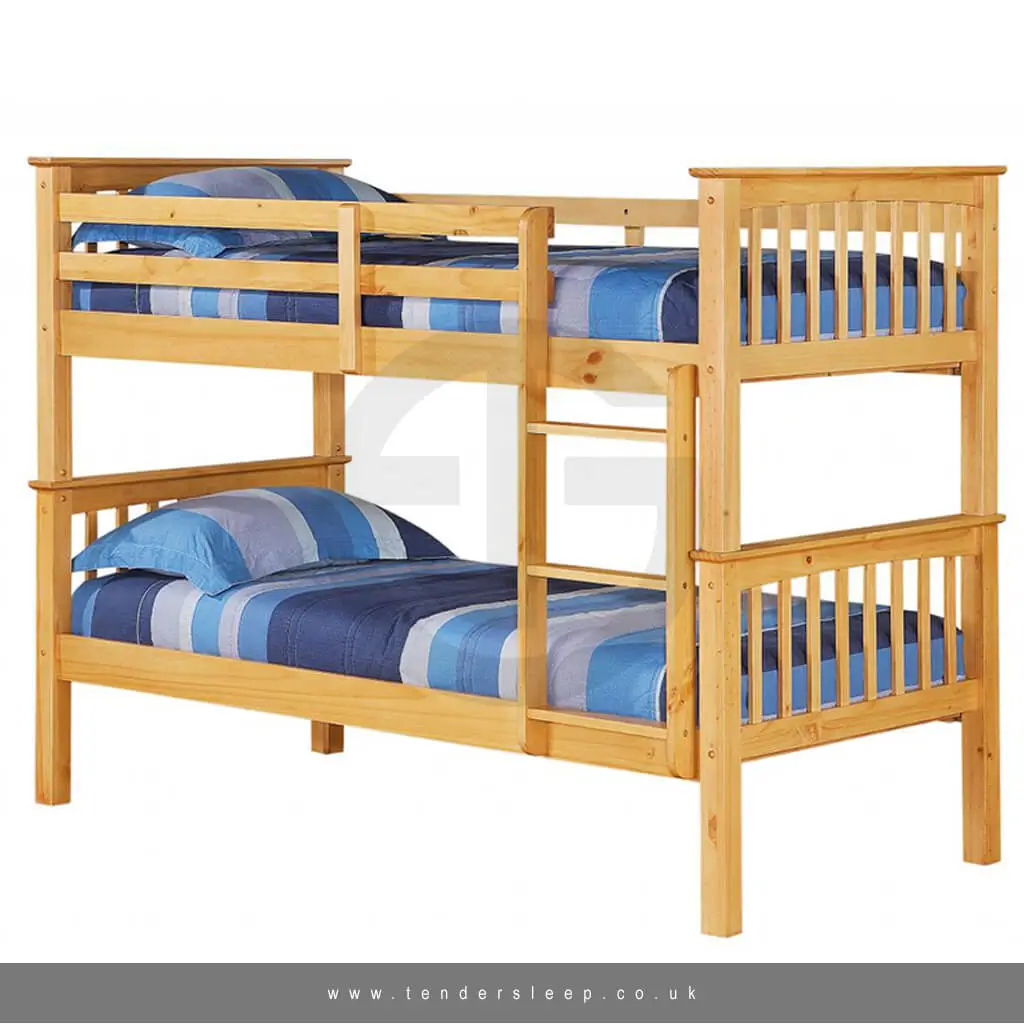 Single Wooden Bunk Bed