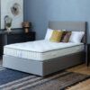 Divan bed with 2000 pocket sprung mattress