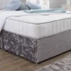 Crushed Velvet Divan Bed