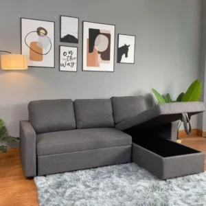 3 Seater Regal Ottoman Corner Sofa Bed