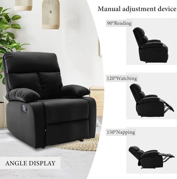 1 Seater Venus Recliner Sofa Chair - Image 2