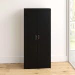 Alina 2 Door Wardrobe Black