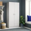 Alina 2 Door Wardrobe White