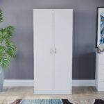 Alina 2 Door Wardrobe White