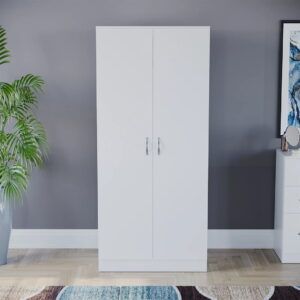 Alina 2 Door Wardrobe White