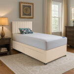 Single Divan Bed With Choice of Mattress - Headboard & Storage - Image 7