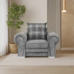 Verona Corner - 3+2 Seater Sofa Set – Grey - Image 5