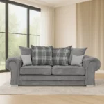 Verona Corner - 3+2 Seater Sofa Set – Grey - Image 2