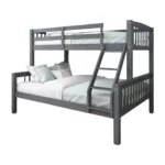 Grey Triple Wooden Bunk Bed