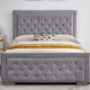 Light Grey Ottoman Bed