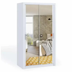 150cm Bonito Sliding Mirror Door Wardrobe