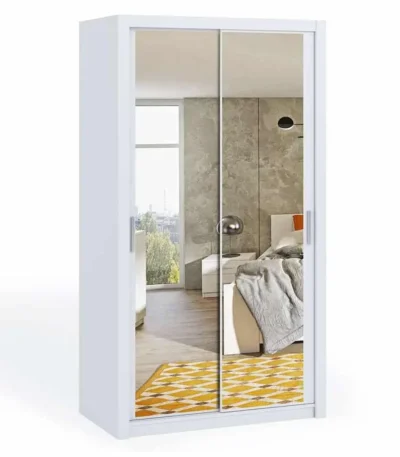 150cm Bonito Sliding Mirror Door Wardrobe