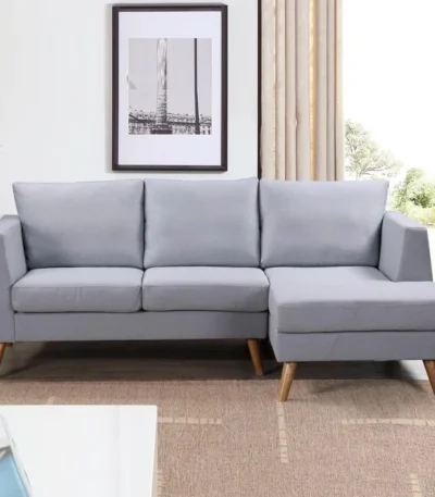 3 Seater Eve Fabric Corner Sofa