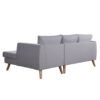 3 Seater Eve Fabric Corner Sofa