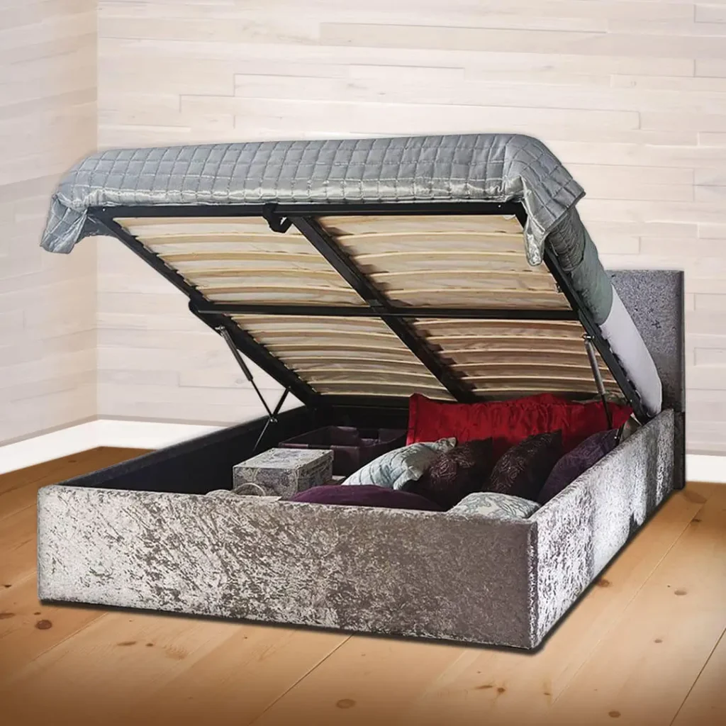 Elo Upholstered Ottoman Storage Bed