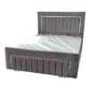 Victoria Double Velvet Upholstered Bed Frame