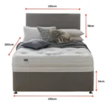 King Size Divan Bed with Mattress Included - Image 7