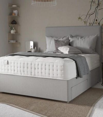 Small Double Divan Bed With Mattress