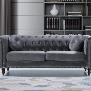 Florence Plush Velvet Sofa, Tender Sleep Furniture