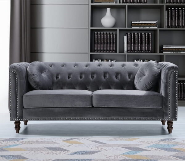 Florence Plush Velvet Sofa, Tender Sleep Furniture