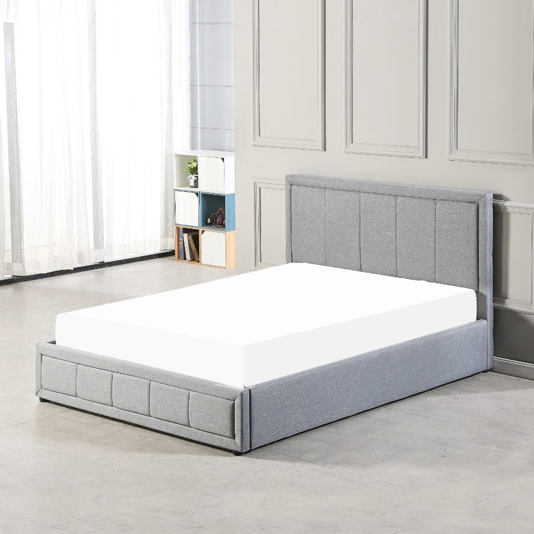Yate Upholstered Ottoman Gas Lift Storage Bed Tender Sleep
