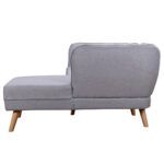 coventry fabric 3-seater corner sofa grey colour