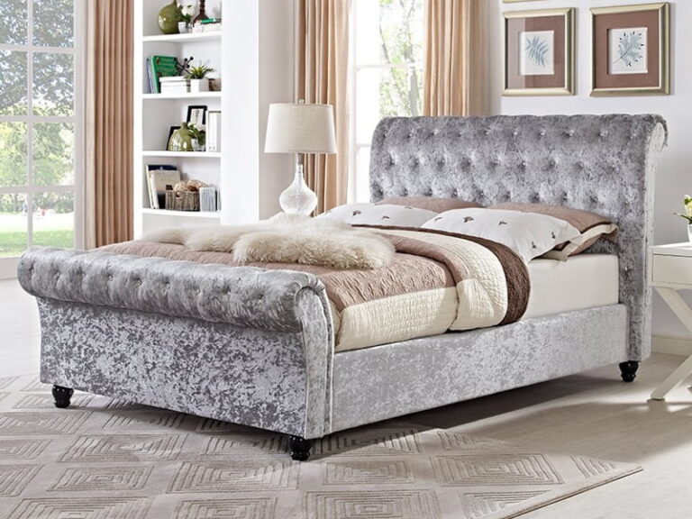 Crushed Velvet Beds with Stunning Style Best Selling Products