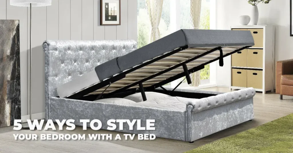 5 Ways To Style Your Bedroom With A TV Bed