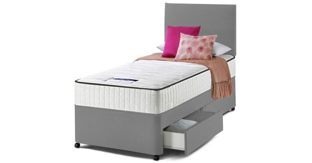 Sturdy Single Divan Bed