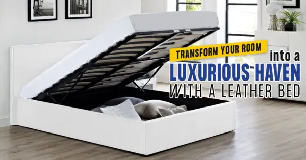 Transform Your Room into a Luxurious Haven with a Leather Bed