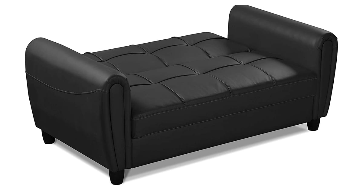 Leather Sofa Sets for Classic Interiors Leather Ottoman Sofa Bed
