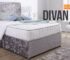 Crushed Velvet Divan Bed