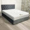 King Size Platform Slatted Bed Base