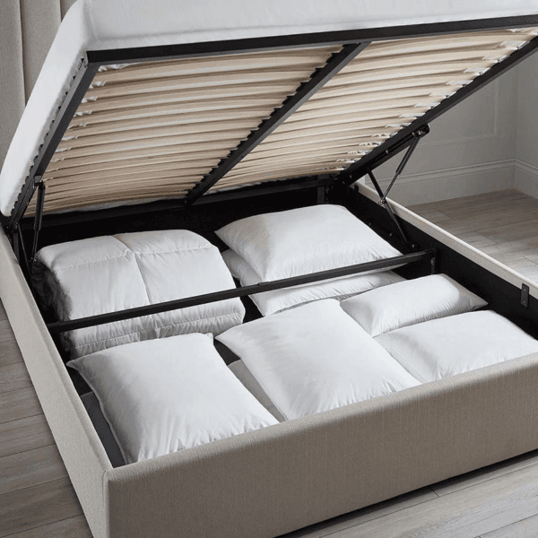 Ottoman Storage Winged Bed