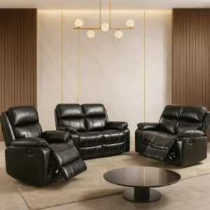 Vancouver Leather Recliner – 3 + 2 Seater | Tender Sleep