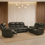 Vancouver Leather Recliner – Single, 2 Seater & 3 Seater Sofa | Tender Sleep - Image 3