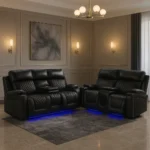 Florida Leather Sofa – Single, 2 Seater, 3 Seater & Corner Sofa | Tender Sleep - Image 5