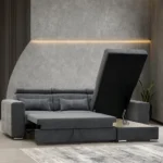 Luka Fabric Sofa Bed – Single, 2 Seater & 3 Seater Sofa  | Tender Sleep - Image 4