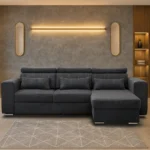 Luka Fabric Sofa Bed – Single, 2 Seater & 3 Seater Sofa  | Tender Sleep - Image 3