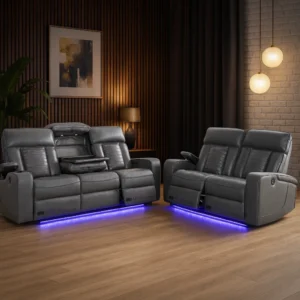 Tuscany Leather Recliner Sofa – Single, 2 Seater & 3 Seater Sofa | Tender Sleep