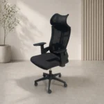 Ergonomic Black Mesh Office Chair - Image 2
