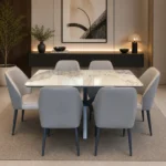 Dining Table Set With Chairs - Image 9